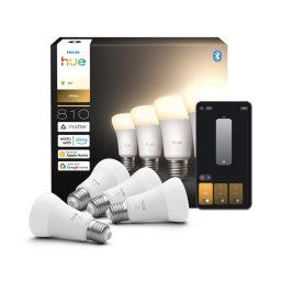 Set de 4 becuri LED reglabili Philips Hue WHITE E27/7W/230V 2700K