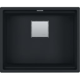 125.0674.849 Chiuveta Fragranite KNG 110-52 Matte Black + Baterie Active Twist Matte Black