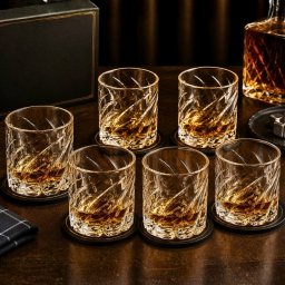 Set 6 Pahare whiskey Elegant