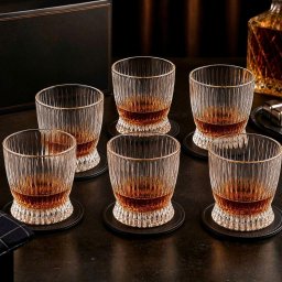 Set 6 Pahare whiskey Design Vertical