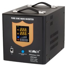 UPS pentru centrala termica Kemot sinus pur 2000VA/1200W, 12V, cu încarcator