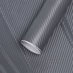 Folie colantare auto Carbon 3D antracit, 3 x 1,27 m, aspect fibra carbon