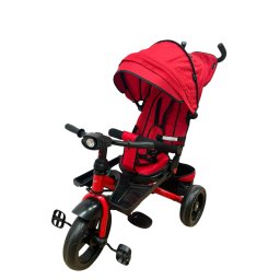 Tricicleta cu scaun reversibil si pozitie de somn, SL02 - Rosu