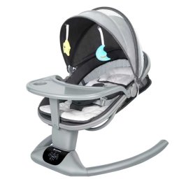 Leagan Electric Balansoar 902F, Gri inchis, Inteligent cu Telecomanda