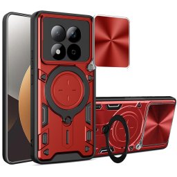 Husa Husa pentru Xiaomi Redmi Note 15 Pro 5G - Techsuit CamGuard Pro - Red
