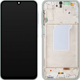 Display cu Touchscreen Samsung Galaxy A26 A266, cu Rama, Verde, Service Pack GH82-37049C