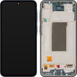 Display cu Touchscreen Samsung Galaxy A37 5G, cu Rama, Verde (Graygreen), Service Pack GH82-39232B