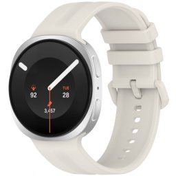 Curea Tech-Protect Silicone Evo pentru Samsung Galaxy Watch9 / Watch8 / Watch8 Classic Series, Bej