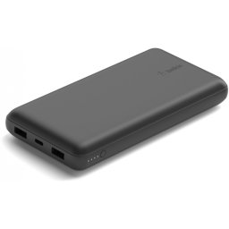 Baterie Externa Belkin BoostCharge Pro, 20000mAh, 15W, 1 x USB-C - 2 x USB-A, Neagra BPB012btBK