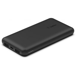 Baterie Externa Belkin BoostCharge, 10000mAh, 15W, 1 x USB-C - 2 x USB-A, Neagra BPB011btBK