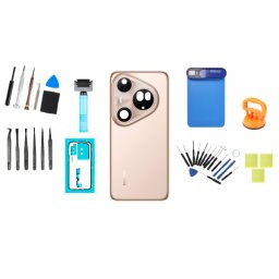 Kit Capac Baterie Huawei Pura 80 Ultra Prestige Gold Service Pack si Instrumente Service Dedicate