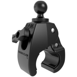 RAM UNPKD MED TOUGH-CLAW W 1" DIA BALL