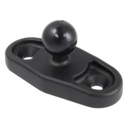 Baza cu bila RAM® cu model 2 3/8" cu 2 gauri - dimensiune B