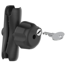 RAM® Brat cu doua prize cu buton de blocare cu cheie din otel - Dimensiune C medie