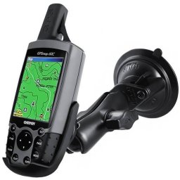 Suport cu ventuza RAM® Twist-Lock™ pentru Garmin Astro 220, GPS 60 + altele