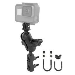 RAM® Baza rezervorului de frana/ ambreiaj pentru motocicleta cu suport pentru camera de actiune
