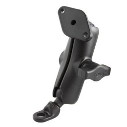 Suport dublu cu bila RAM® cu adaptor pentru cap cu surub unghiular de 9 mm