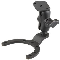 RAM® Suport mare pentru rezervor de benzina cu placa diamantata