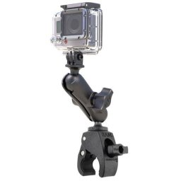 RAM® Tough-Claw™ Suport dublu cu bila cu adaptor universal pentru camera de actiune