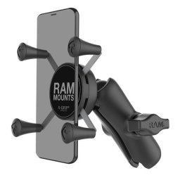 RAM® X-Grip® Suport pentru telefon cu brat compozit cu doua prize