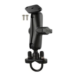 RAM® Handlebar U-Bolt Double Ball Mount pentru Lowrance AirMap 2000C