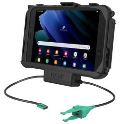 RAM® USB-C Powered Dock + date USB-C si USB-A pentru Samsung Tab Active5 si 3