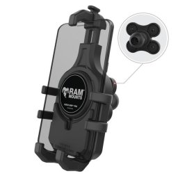 RAM® Quick-Grip™ Pro Suport pentru telefon cu bila si amortizor de vibratii