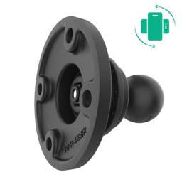 RAM® Adaptor cu bila rotativa pentru telefon si suporturi portabile - dimensiune B