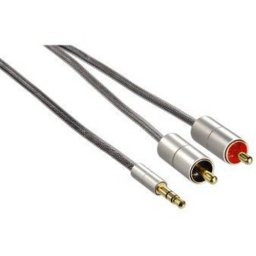 Hama 80864 Cablu Aluline Jack 3.5mm-2RCA