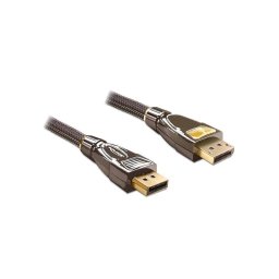 Cablu Delock DisplayPort v1.2 Male - DisplayPort 4K Male 2m Premium