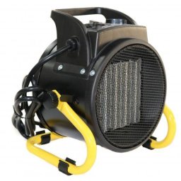 Aeroterma electrica Intensiv PRO 2kW PTC 230V Protectie IP20 Negru/Galben