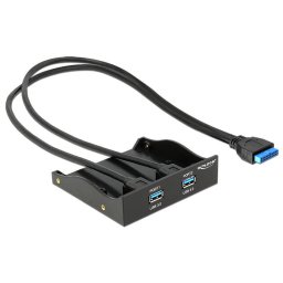 Delock USB 3.0 Front Panel 2-Port with internal 19 pin USB 3.0 PIN