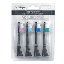 Rezerva periuta electrica Dr. Mayer Sonica 2080 Black 4 buc