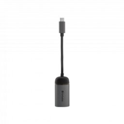 Adaptor retea Verbatim 49146 USB-C - RJ-45 Negru