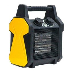 Aeroterma Electrica Intensiv PRO 2kW PTC-D Putere Maxima 2000W Negru/Galben