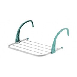 Uscator de rufe Studio Casa Lock 5 Alb/Verde