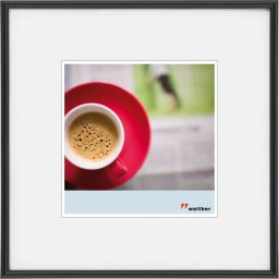 Rama foto Walther Galeria 40x40cm Resin Black