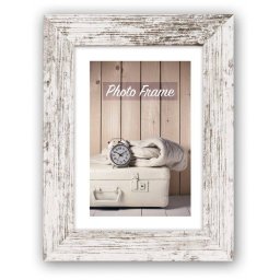 Rama foto ZEP Nelson6 40x50cm Wood White Brown