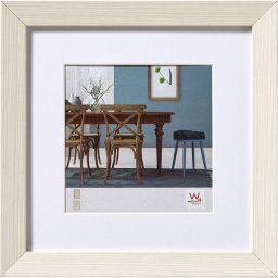 Rama foto Walther Fiorito 30x30cm White