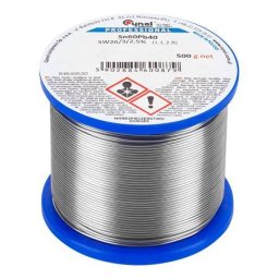 Rola Fludor Generic SN60PB40 Cynel 1.5mm 500g Gri