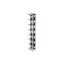 Organizator cabluri APC AR8442 Vertical 0U 8 inele set 2 bucati Black