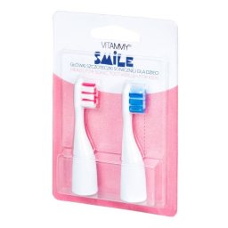 Set 2 rezerve periuta de dinti VITAMMY Smile Albastru / Roz