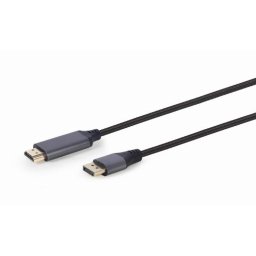 Cablu Adaptor Gembird DisplayPort To HDMI Cable Premium Series 1.8m Negru