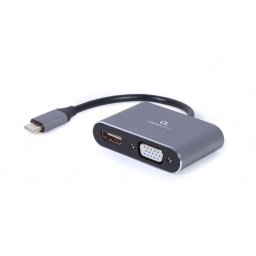 Adaptor Gembird USB-C - HDMI 0.15m Black