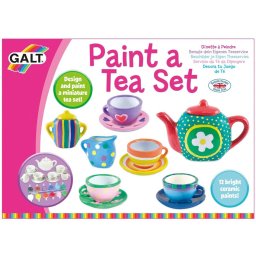 Set GALT Picteaza un Set de Ceai Ceramica Include 12 Acuarele Varsta 5 Ani+