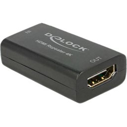 Adaptor Delock HDMI Repeater 4K Maxim 30m Distanta Negru