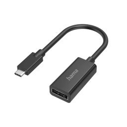 Adaptor Hama Video USB C DisplayPort Negru