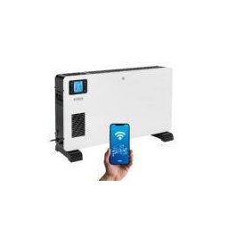 Radiator Electric Noveen Smart Afisaj LCD Temporizator Telecomanda 2300W 3 Trepte Putere Alb