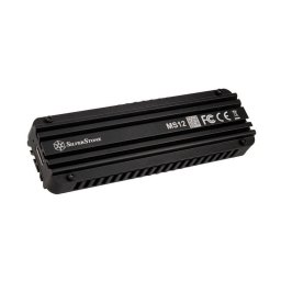 Rack Silverstone MS12 M.2 SSD USB 3.2 Negru