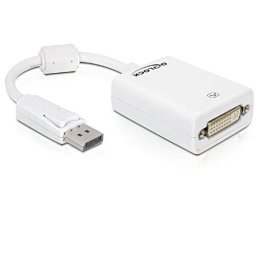 Delock DisplayPort-> DVI socket 24+5 white